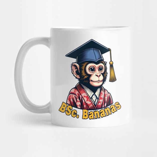 Graduation monkey by Japanese Fever